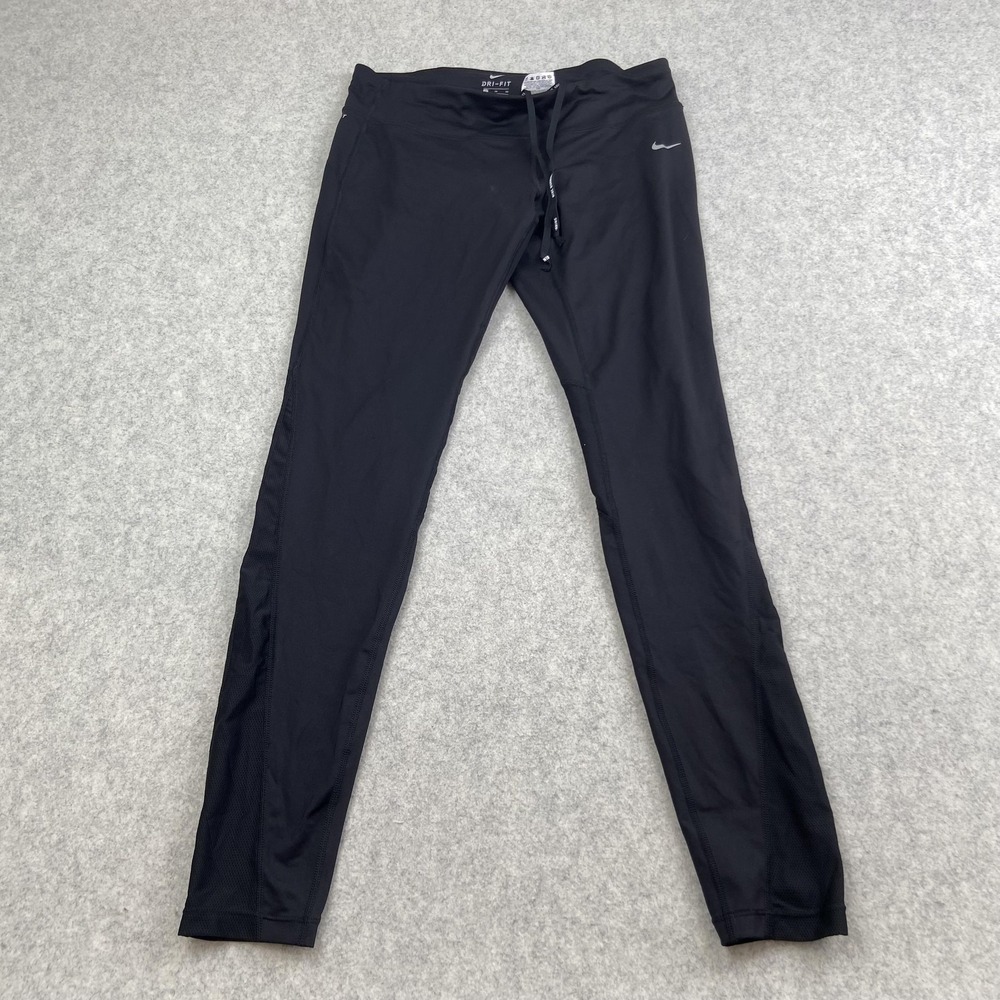 Nike Dri-FIT Compression Leggings Mens XL (31x29) Black Running Athletic Pants